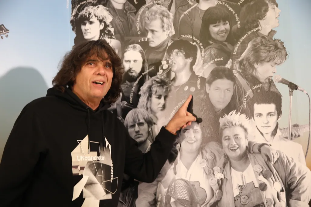 magyar Zene haza hiressegek fala