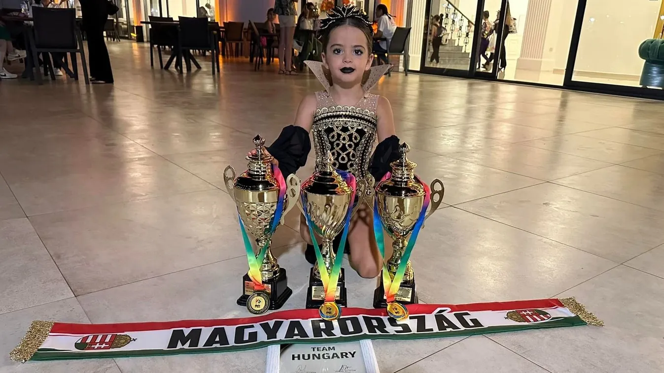 Egész Magyarország világbajnokunkra, a 8 éves Szofira büszke