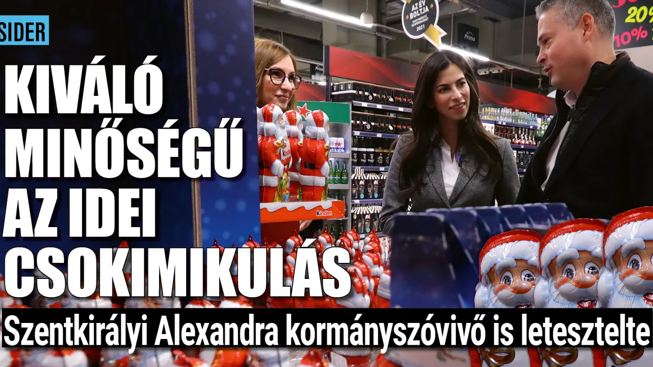 Kiváló az idei csokimikulás, Szentkirályi Alexandra tesztelt