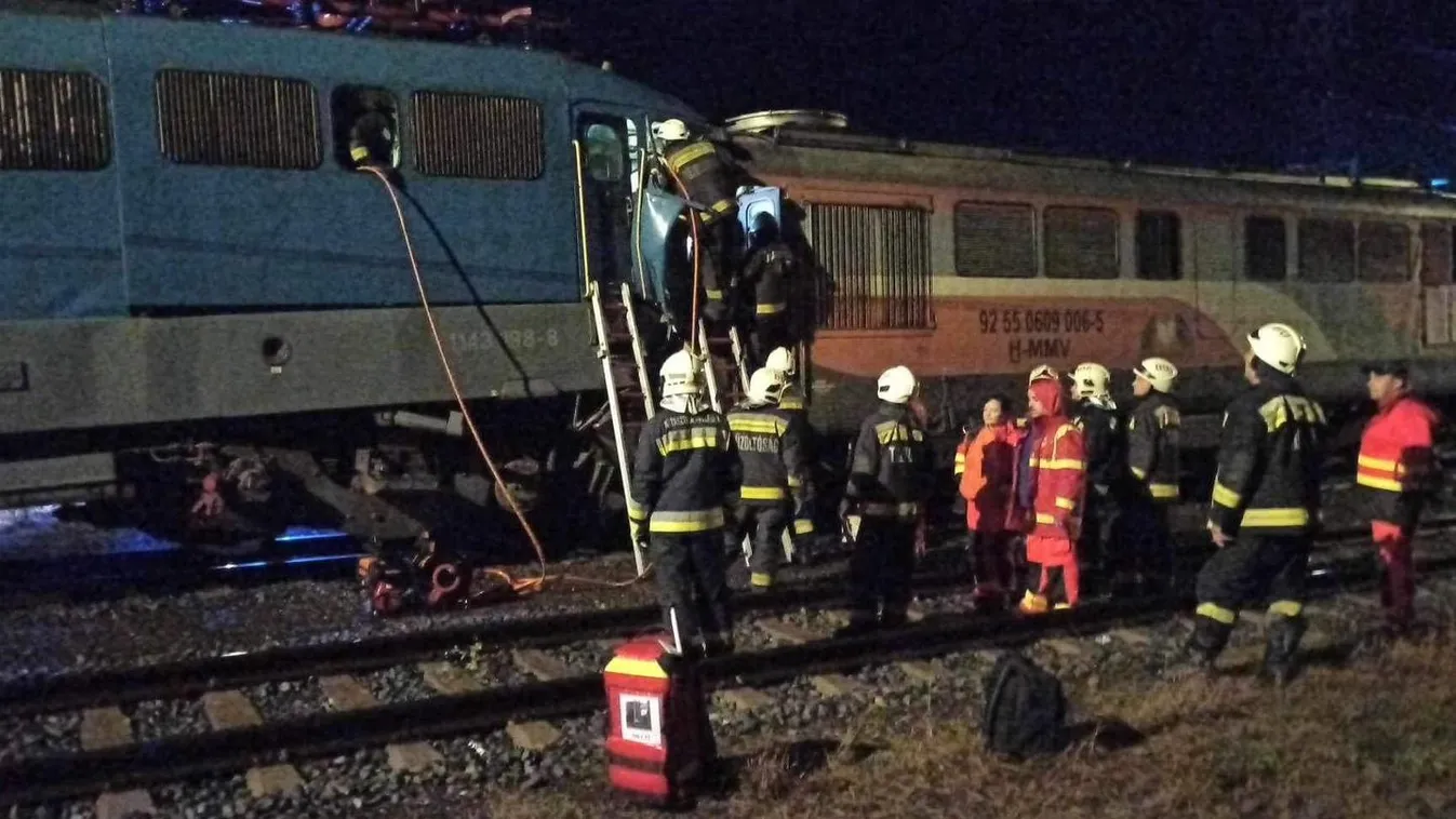 Újabb fotók a sápi vonatbalesetről – megszólalt Győrfi Pál