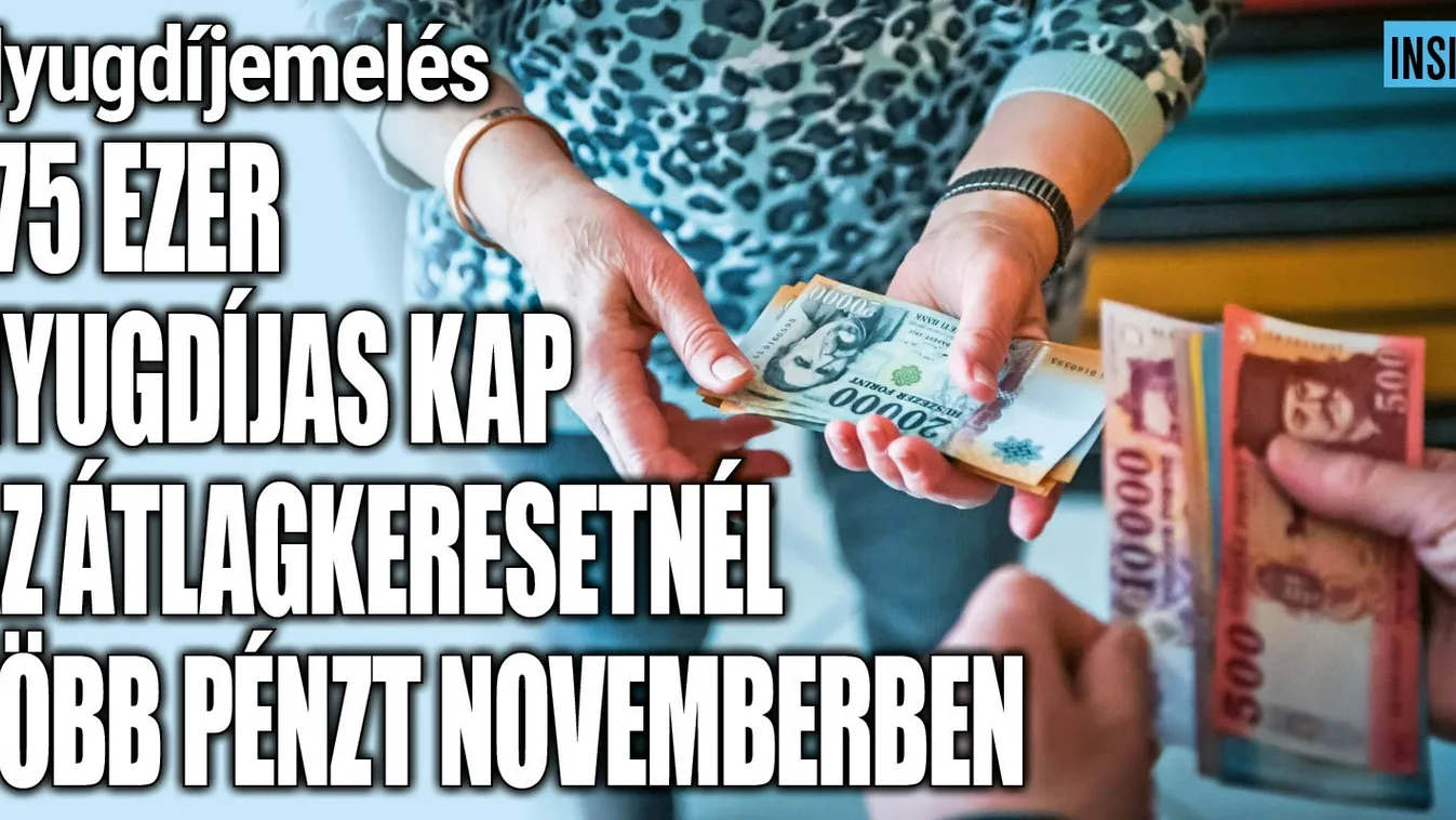 175 ezer nyugdíjas kap az átlagkeresetnél több pénzt