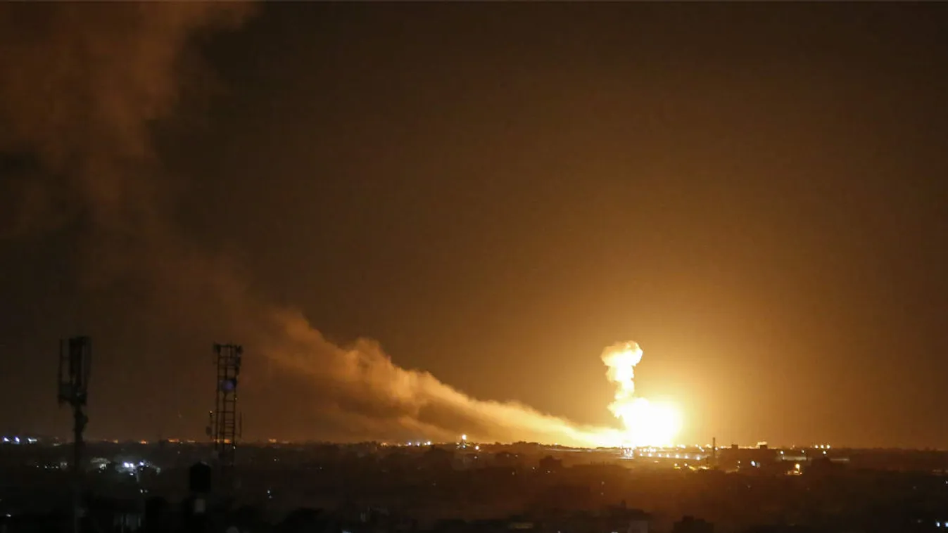 Izrael bombázta a damaszkuszi repülőteret