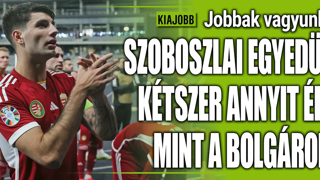 Szoboszlai elképesztő, majdnem két Bulgária az értéke