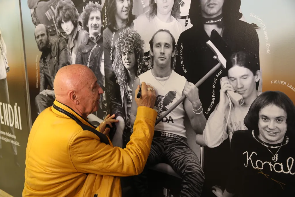 magyar Zene haza hiressegek fala