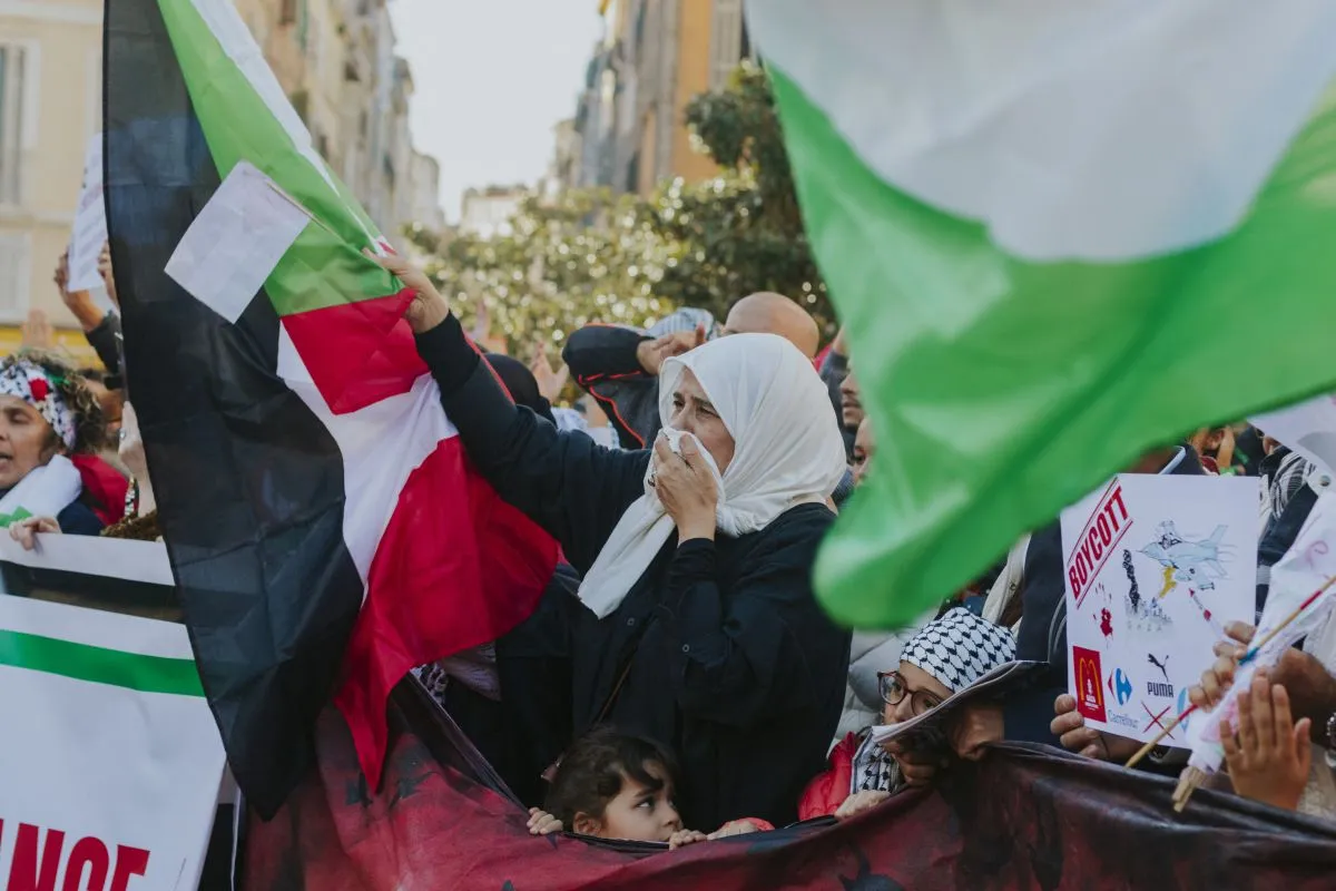FRANCE - PACIFIC PROTESTS AGAINST WAR IN GAZA AND PALESTINE