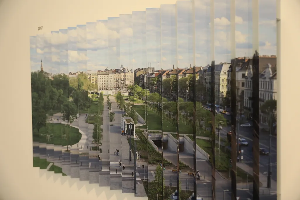 Liget Budapest Projekt első 10 évét bemutató interaktív kiállítás megnyitója