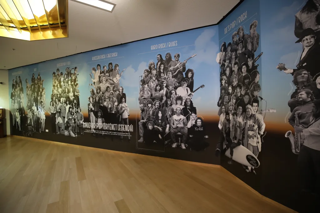 magyar Zene haza hiressegek fala