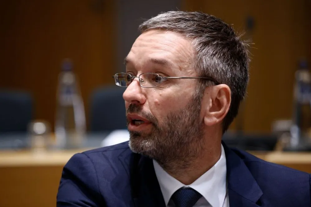 Brussels,,Belgium.,6th,Dec.,2018.,Herbert,Kickl,,Minister,Of,Interior