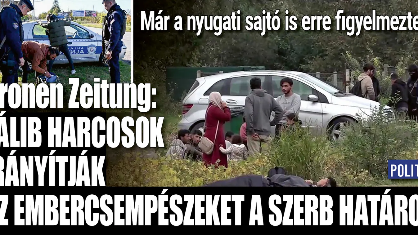 Kronen Zeitung: tálib harcosok a csempészmaffia új vezérei