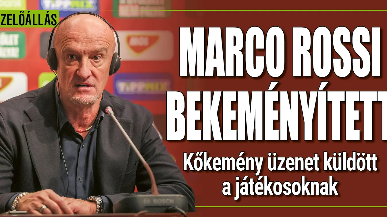 Marco Rossi nem kertelt, bajban a válogatott focista