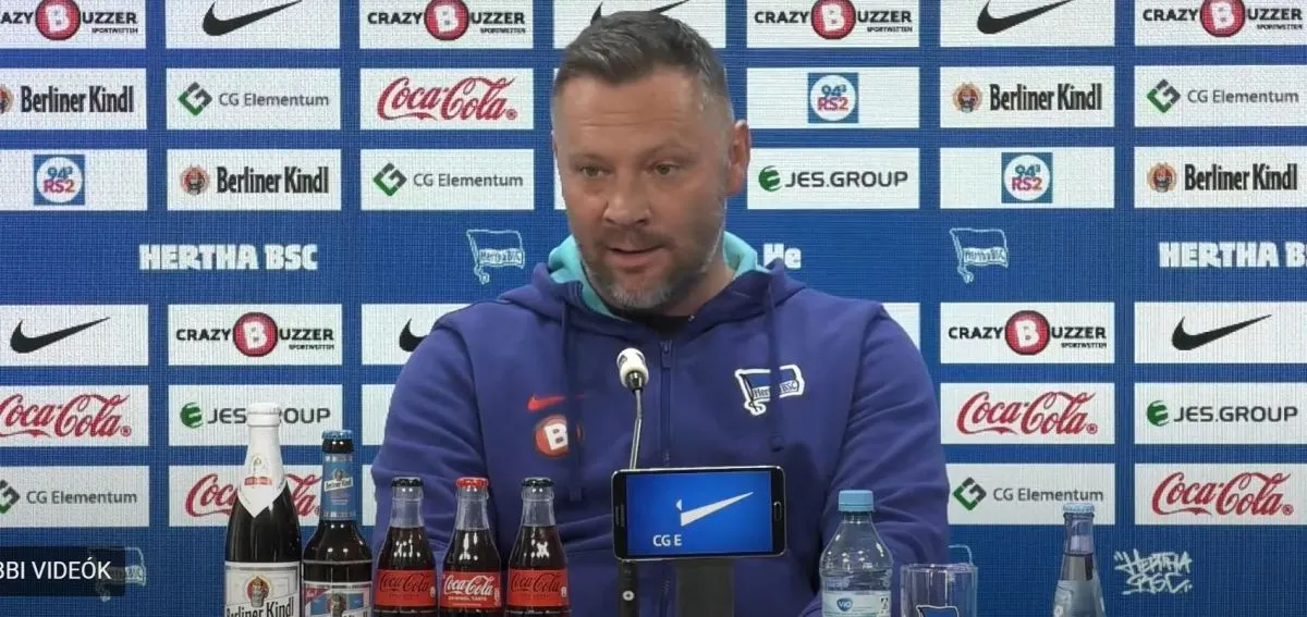 Dárdai Pál karácsonyig a 4-5. helyig akarja röpíteni a most 12. Herthát