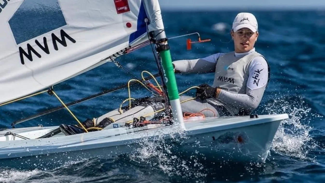 Gyerekeket tanított a magyar sportolónő