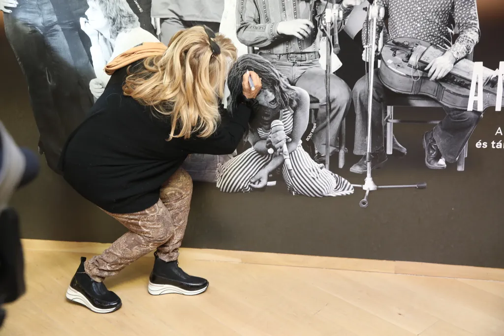 magyar Zene haza hiressegek fala