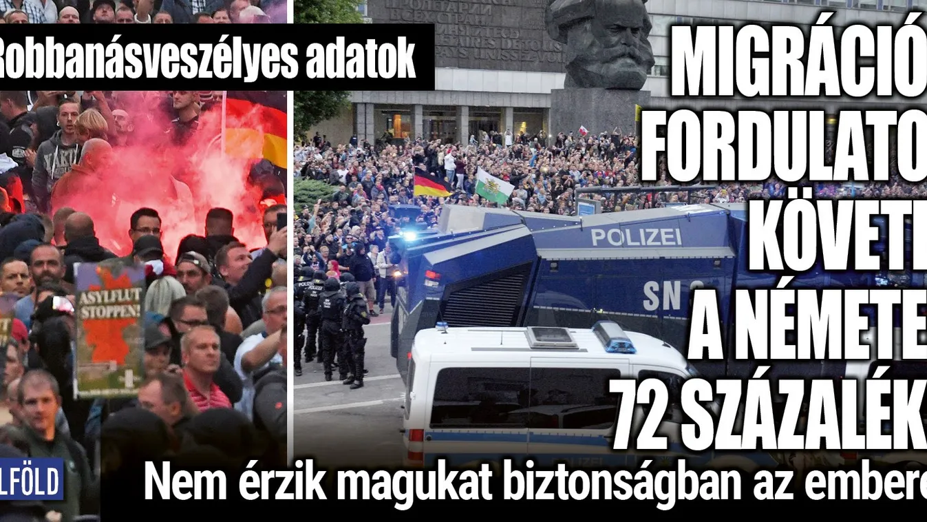 Migrációs fordulatot követel a németek 72 százaléka