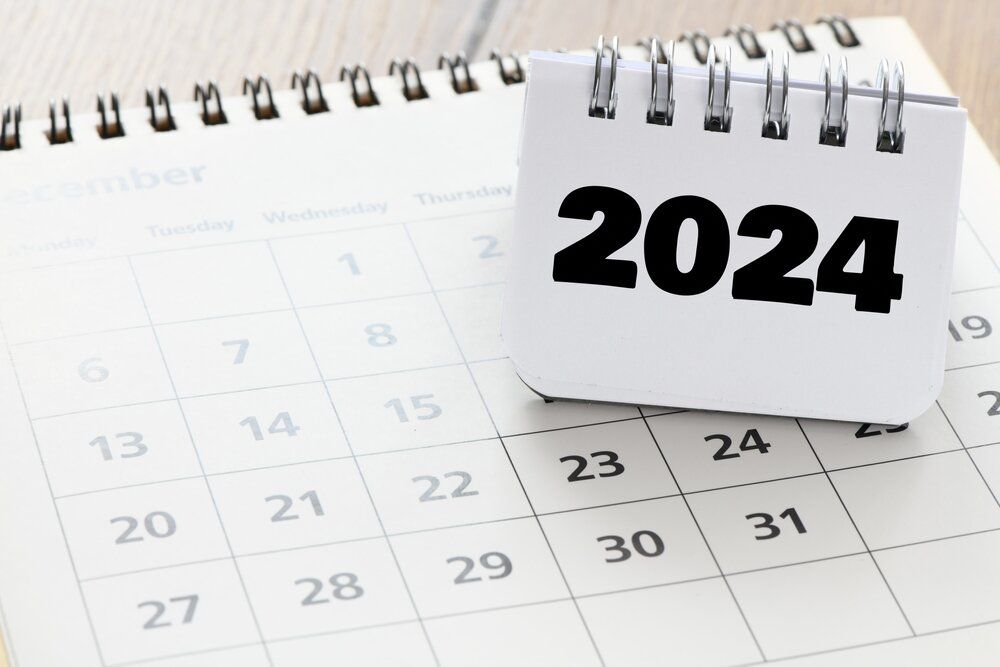 2024, naptár