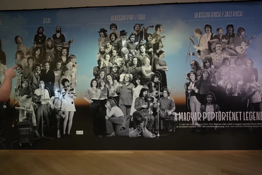 magyar Zene haza hiressegek fala