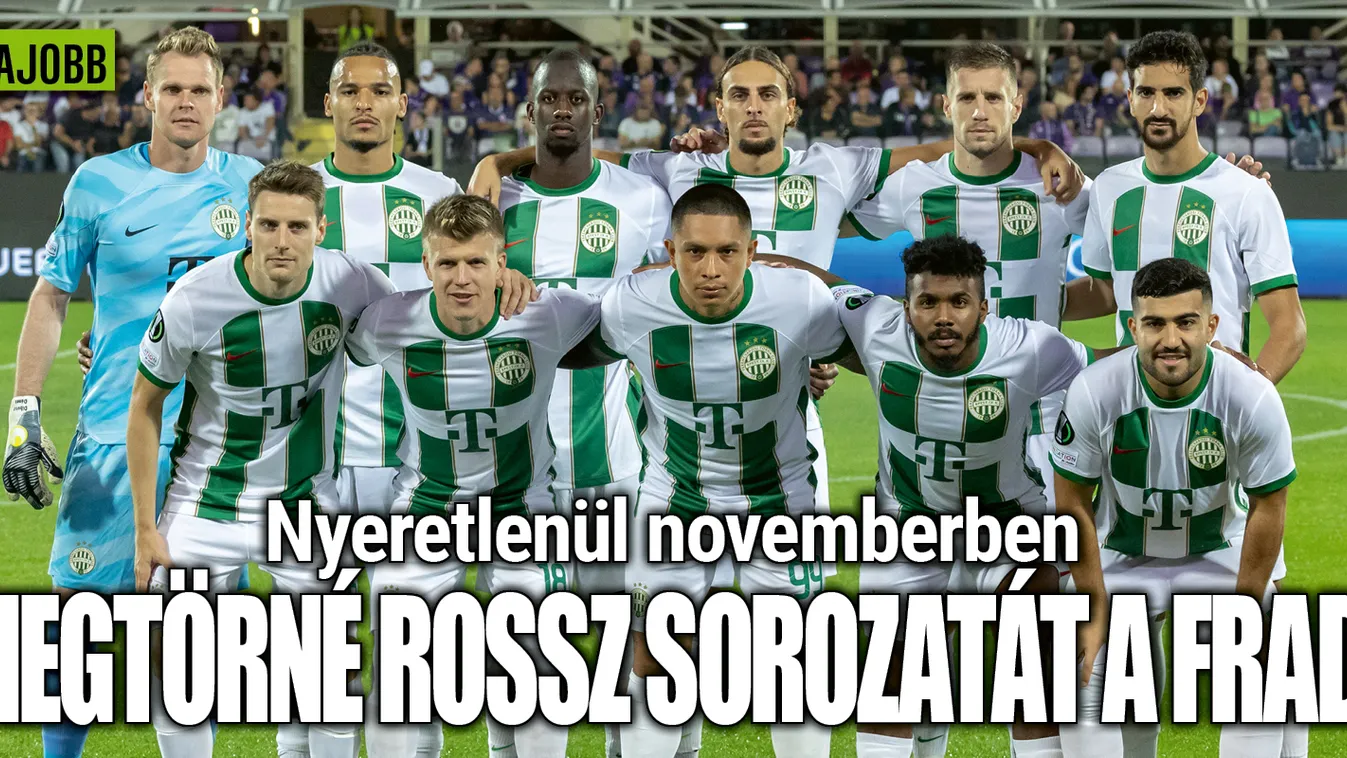 Elátkozott november, megszakad ma a Fradi rossz sorozata?