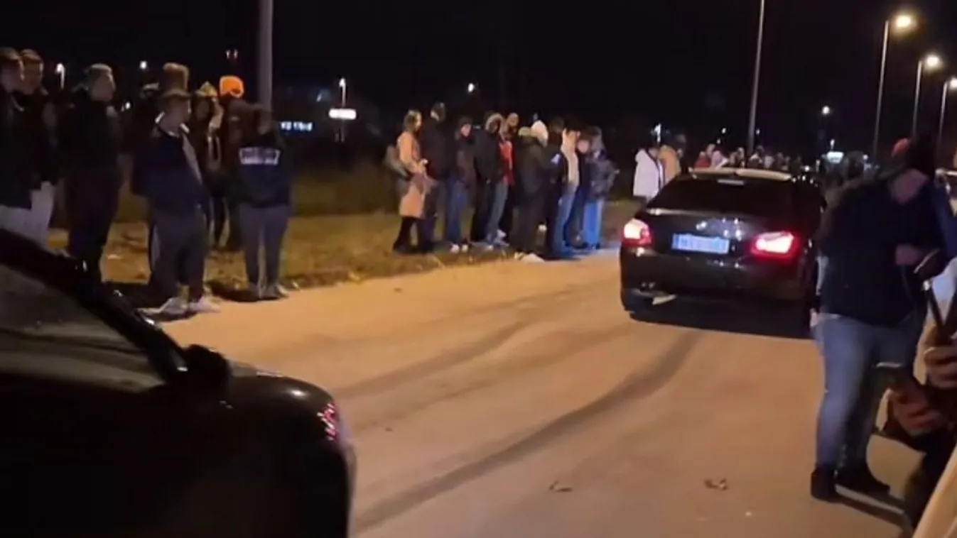  Szombathelyen ismét az illegális gyorsulási verseny volt