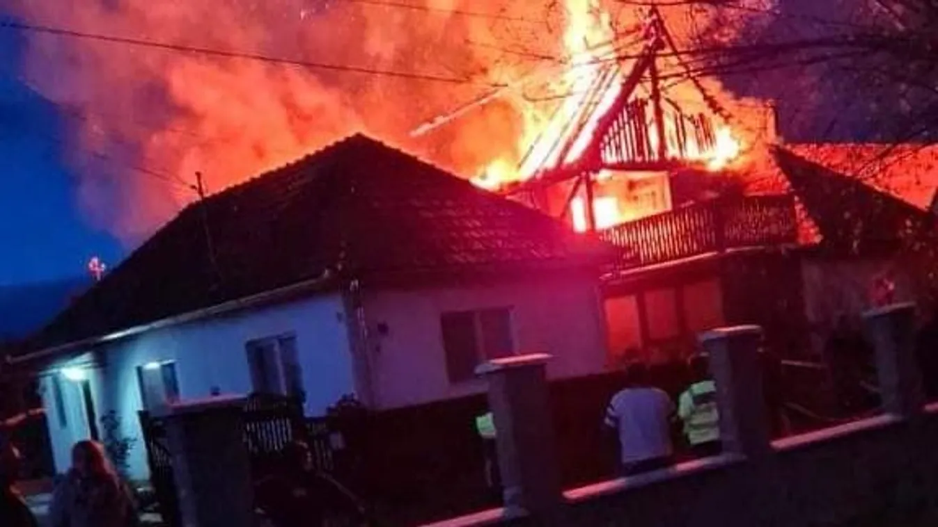 Temetőben gyújtott gyertyát a család, mialatt leégett a ház