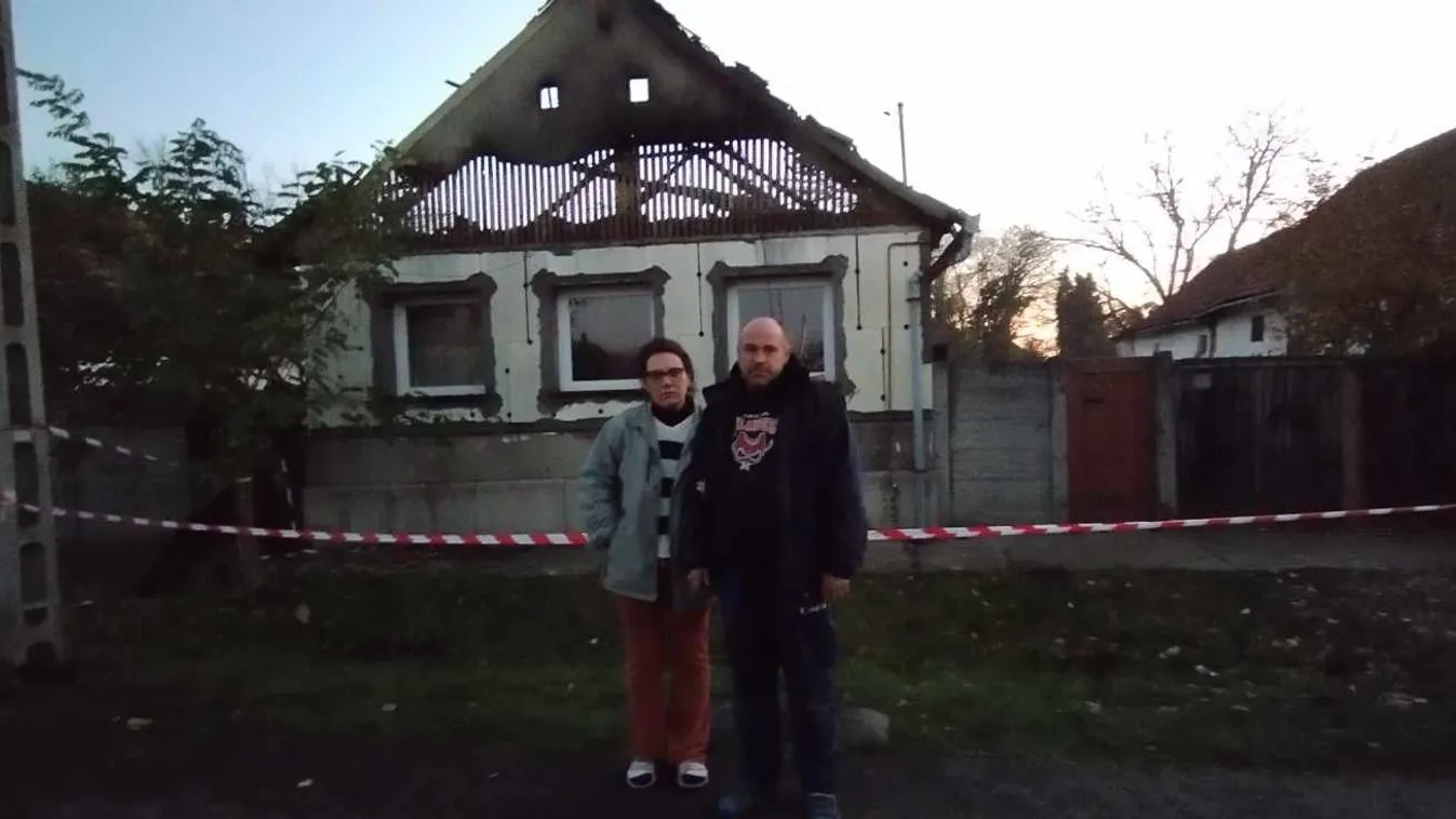 A tűz martalékává vált egy négyfős család háza