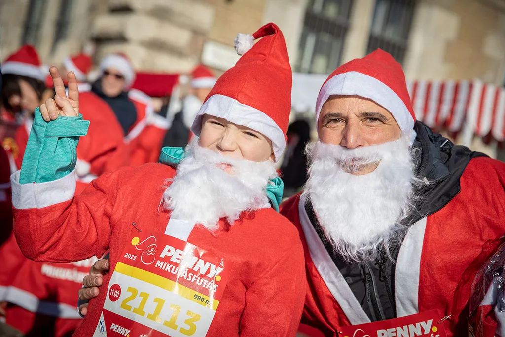 20231203 Budapest, Mikulásfutás. Fotó:Bánkúti Sándor