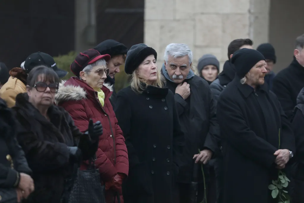 Galambos Erzsi temetés