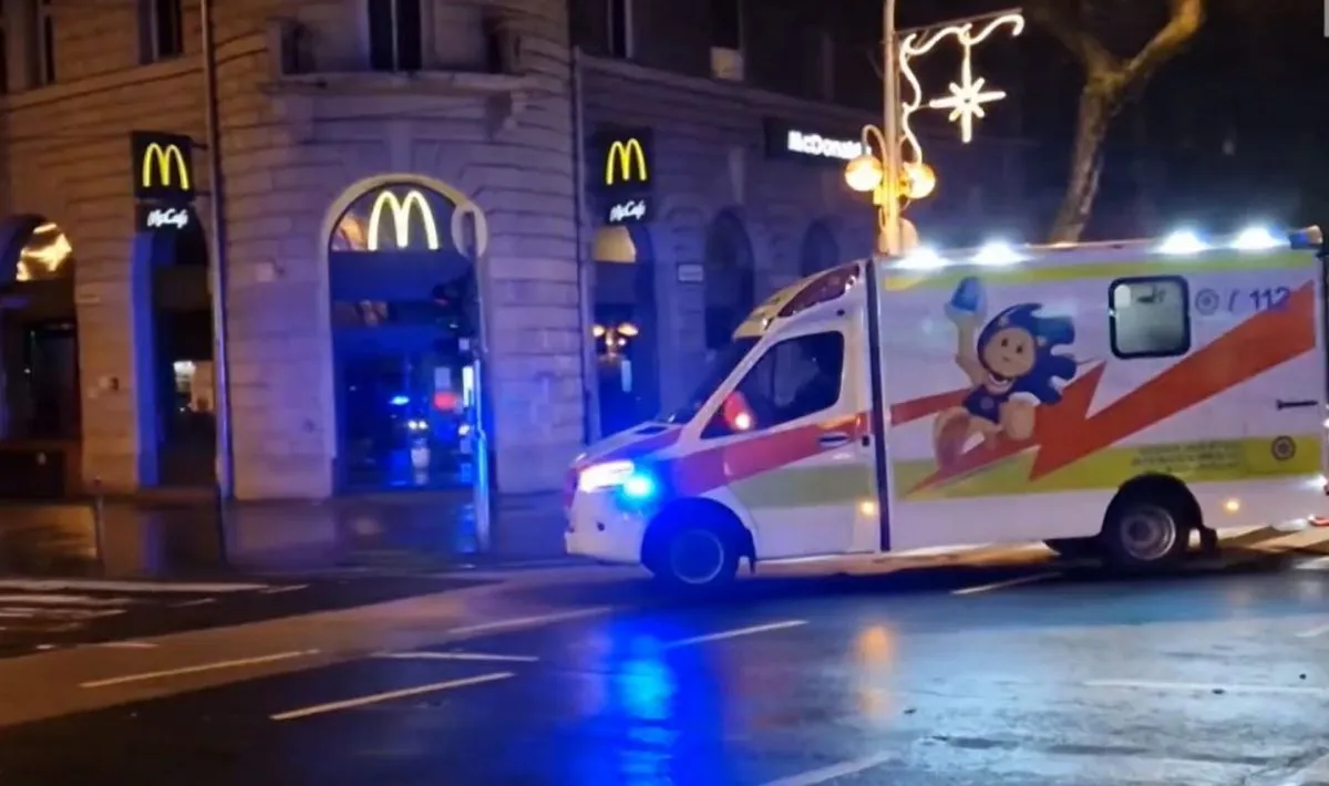 Taxis baleset, gyerekmentő