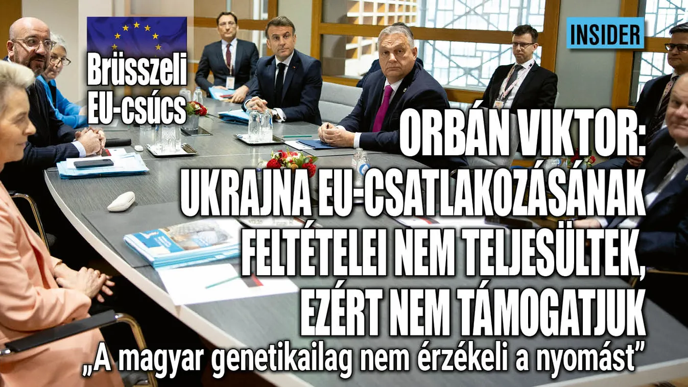 Körbevették Orbán Viktort Európa vezetői...