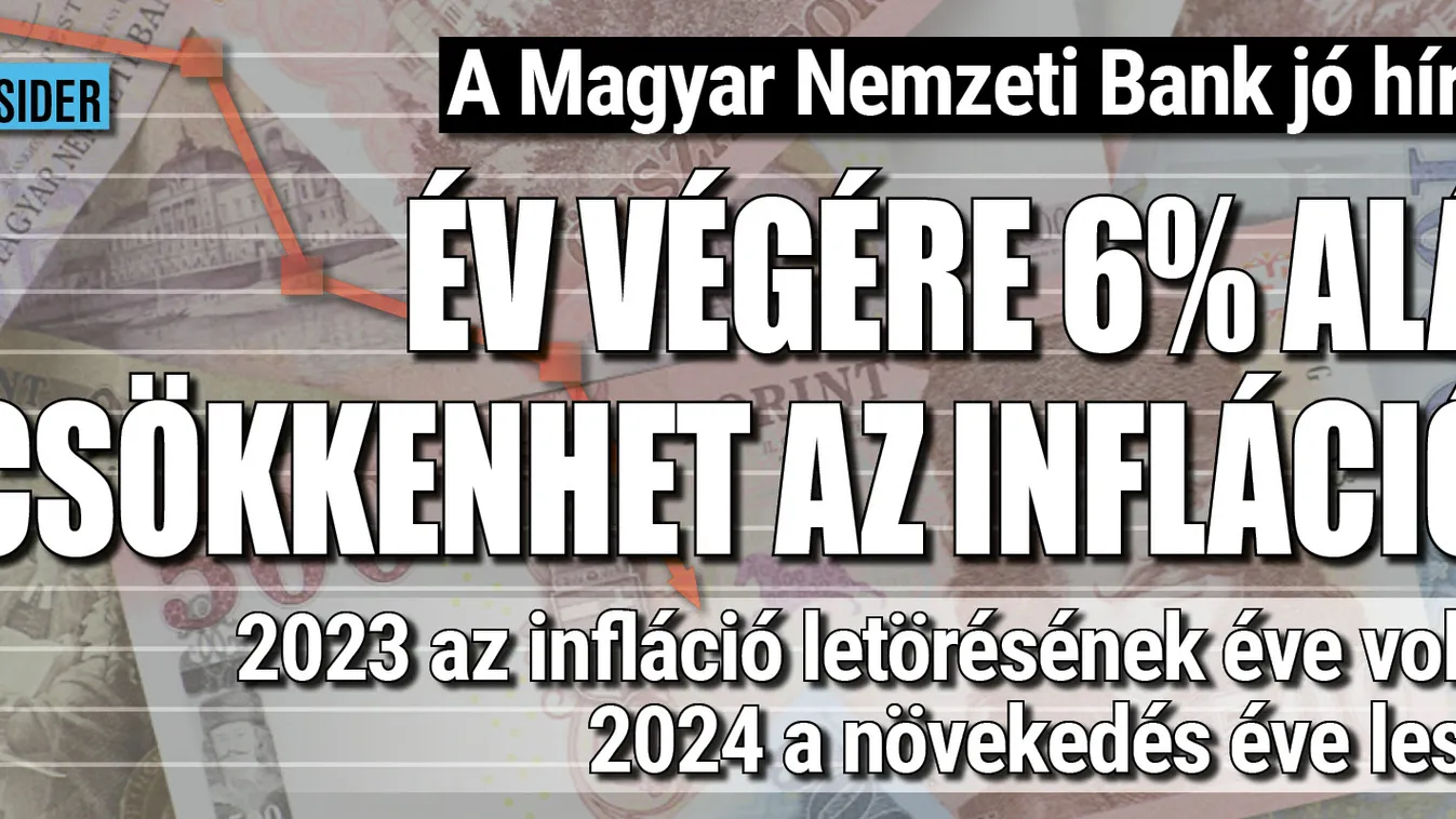 Ekkorát zuhanhat az infláció az év végére