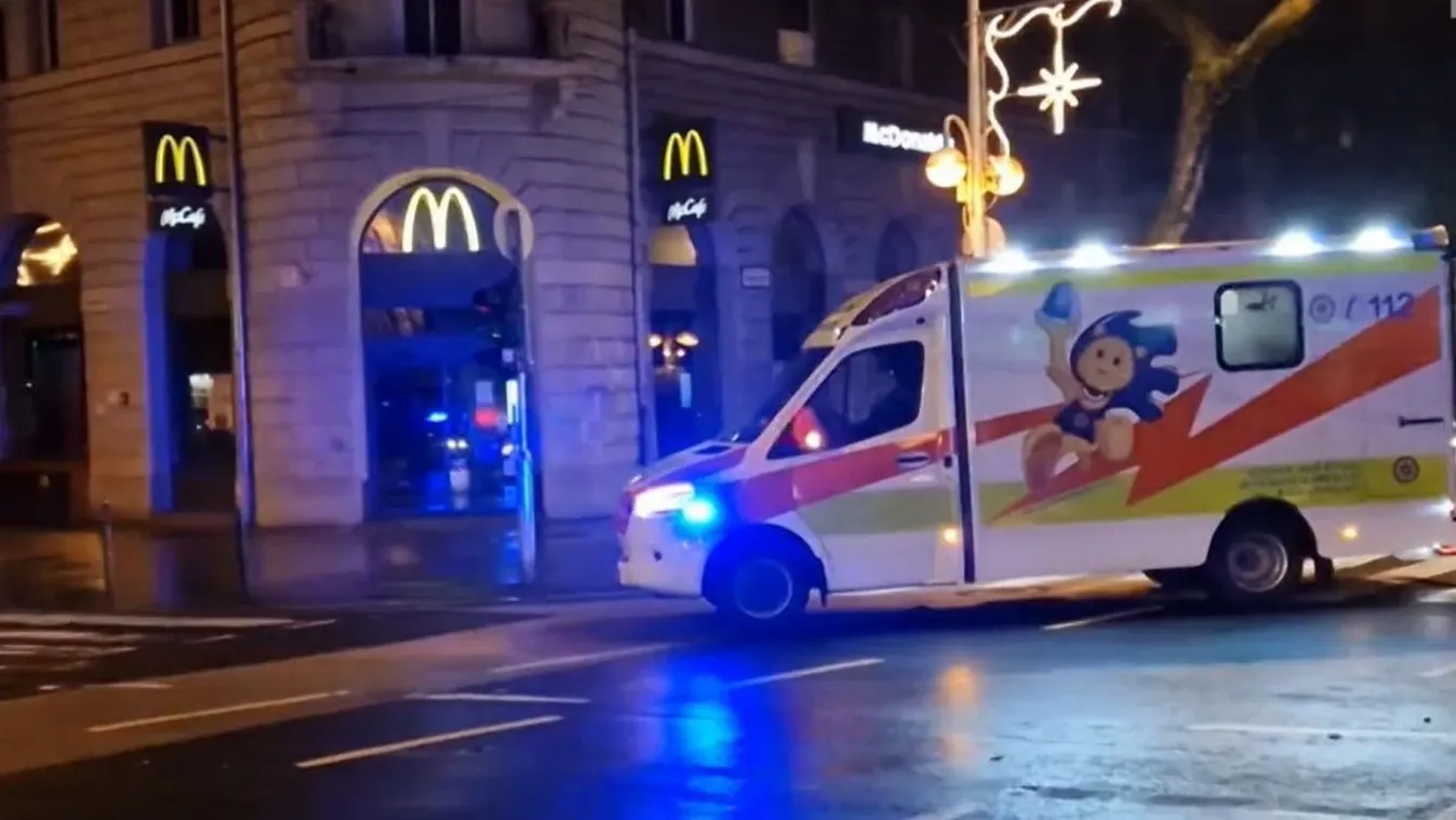 Szirénázó gyermekmentő vitt el egy 5 éves kisfiút Budapesten