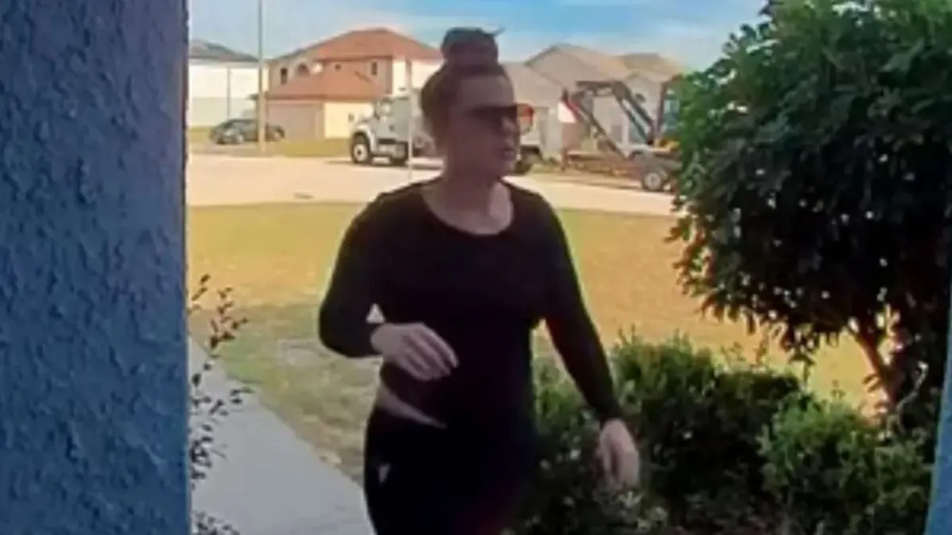 Ellopta a szomszédja csomagjait egy nő - Videó