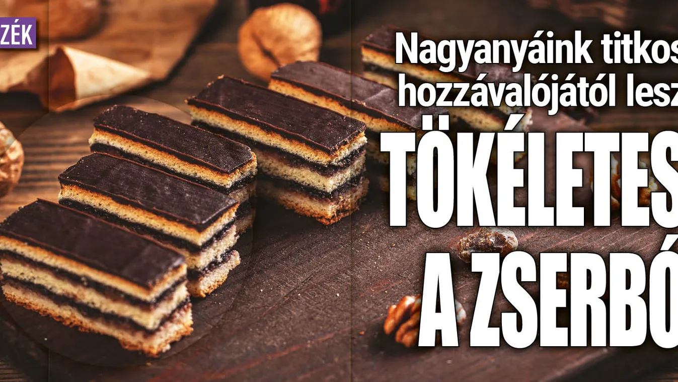 Nagyanyáink titkos hozzávalójától lesz tökéletes a zserbó
