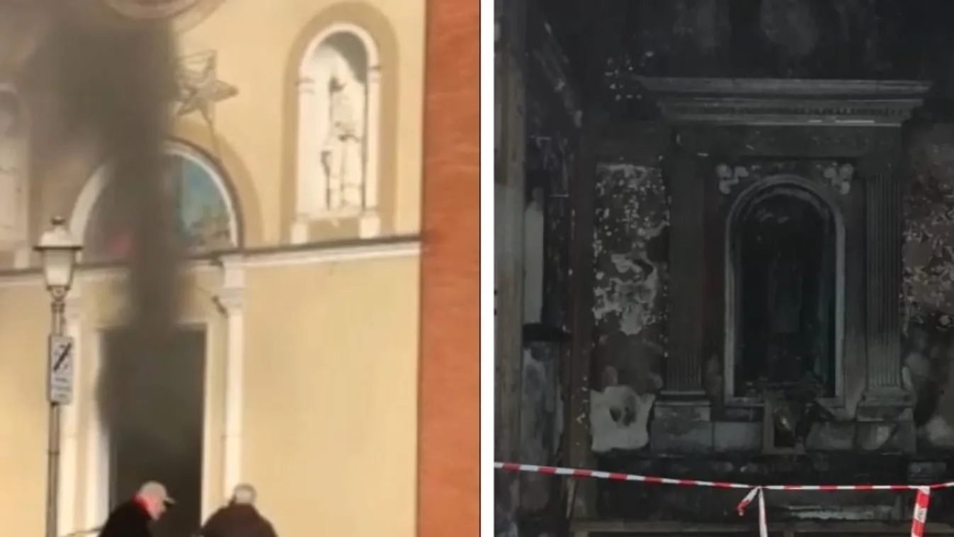 Marokkói migráns gyújtott fel egy templomot Olaszországban
