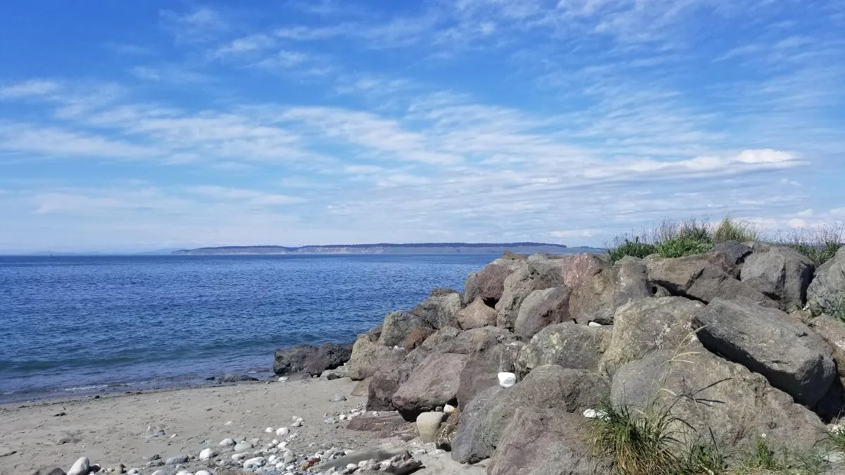 A Salish-tenger partjai ahol a lábakat is találták