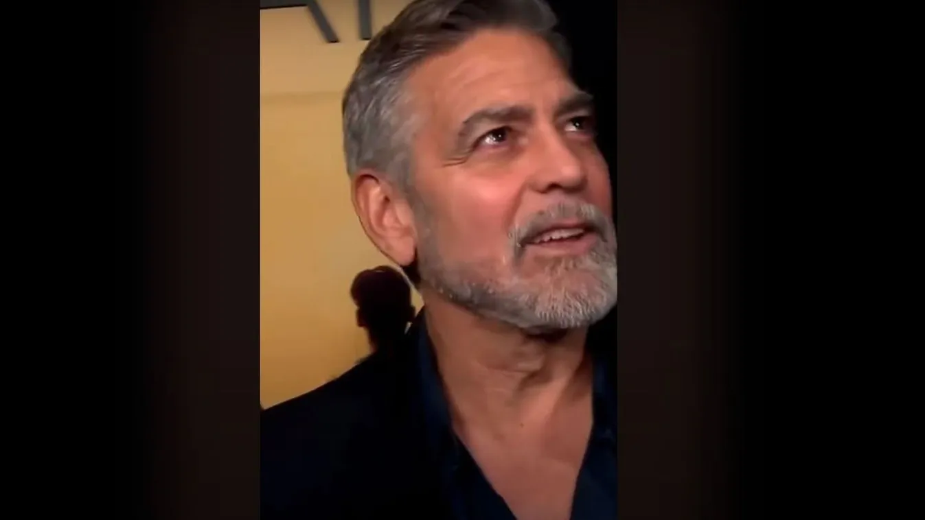 Lebuktatta feleségét George Clooney