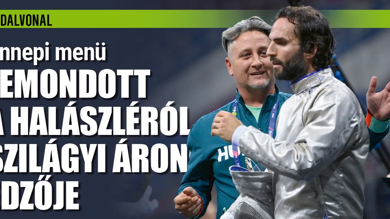 Lemondott a halászléről Szilágyi Áron edzője