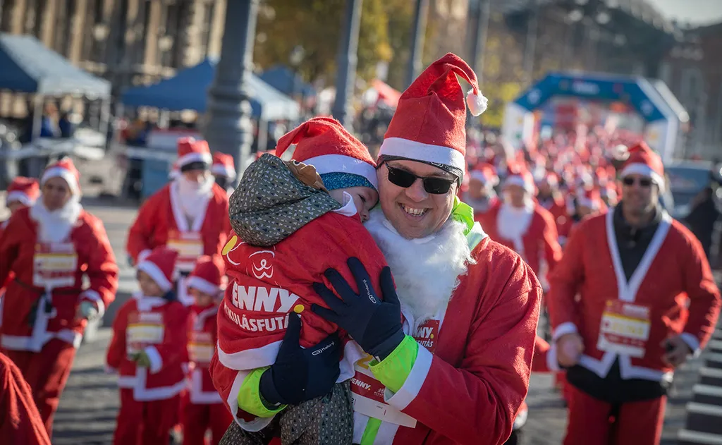 20231203 Budapest, Mikulásfutás. Fotó:Bánkúti Sándor