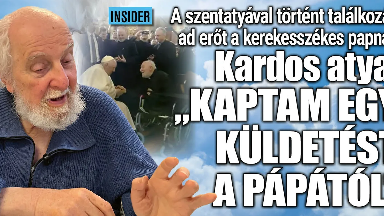 "Még élnem kell" - mondja Kardos atya