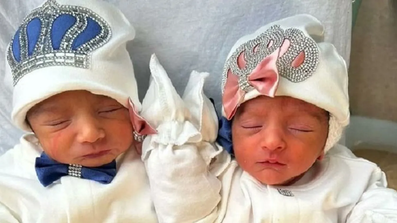 Egy hónappal előbb, különböző napokon született egy ikerpár
