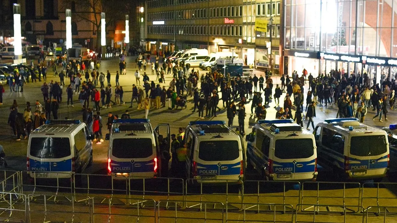 Rettegnek a rendőrök a szilvesztertől Németországban