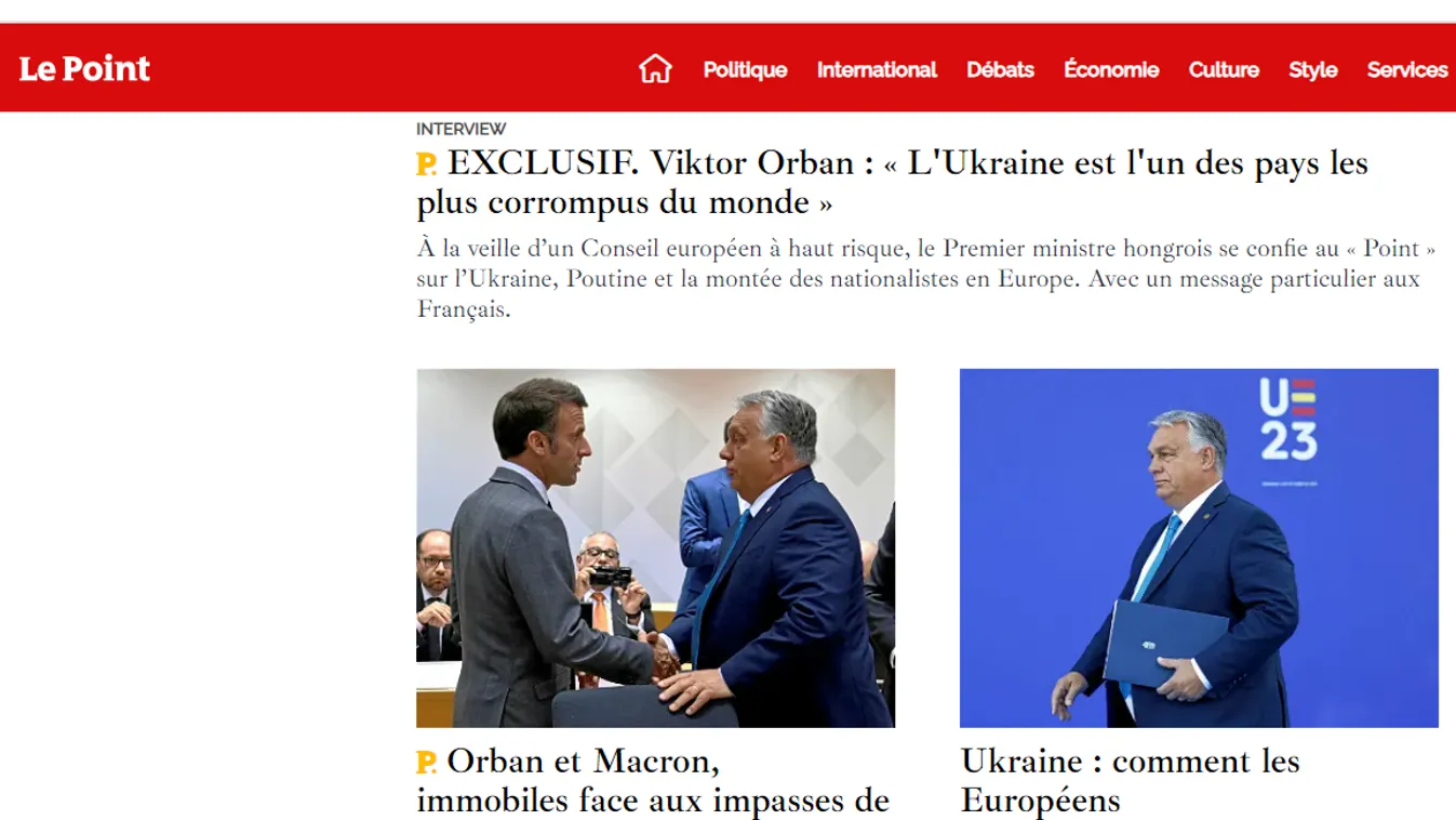 Orbán Viktor: nem időszerű Ukrajna EU-csatlakozása