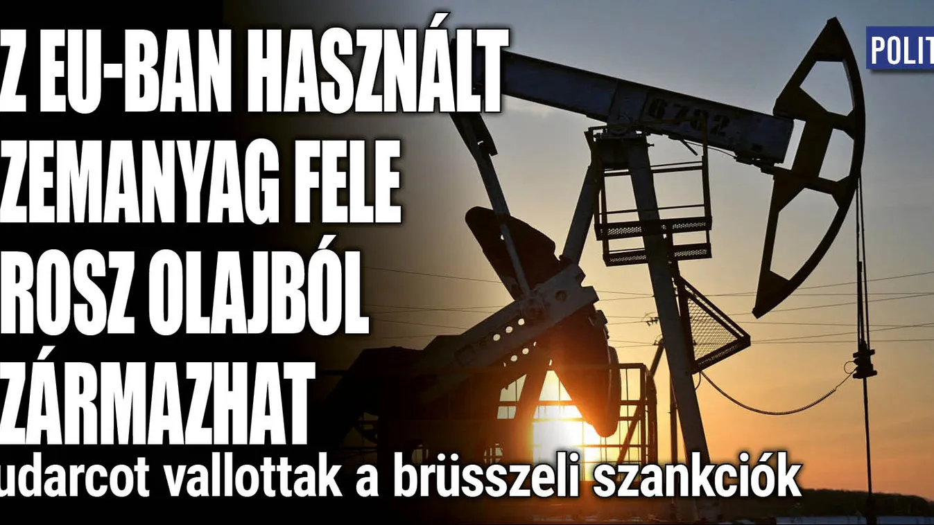 Dől az orosz olajból finomított üzemanyag Európába.