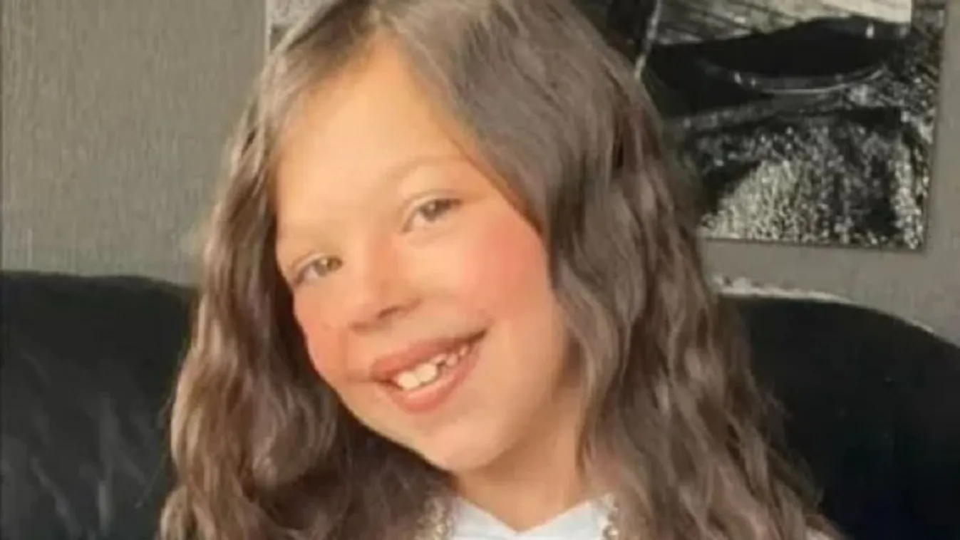 Feladta a küzdelmet a mosolygós 10 éves lány