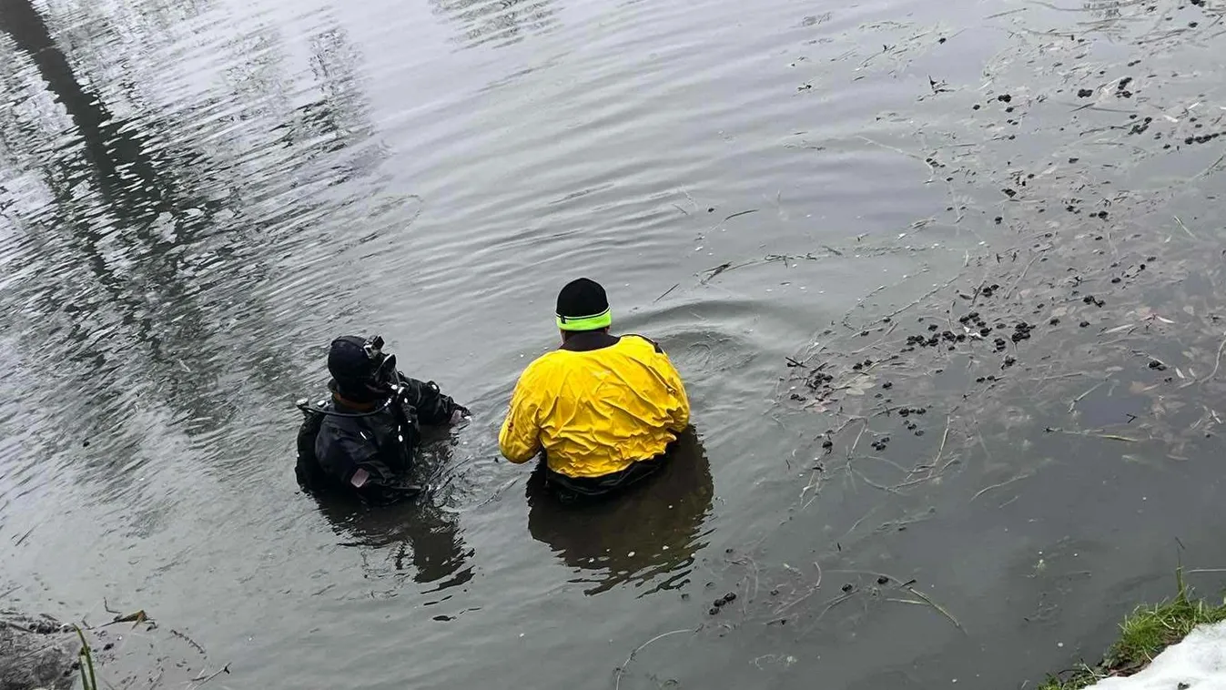 Most kaptuk a szörnyű hírt, holttestet találtak egy dunántúli tóban - Fotók