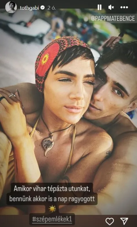 Tóth Gabi Papp Máté Bence nyár emlék kapcsolat