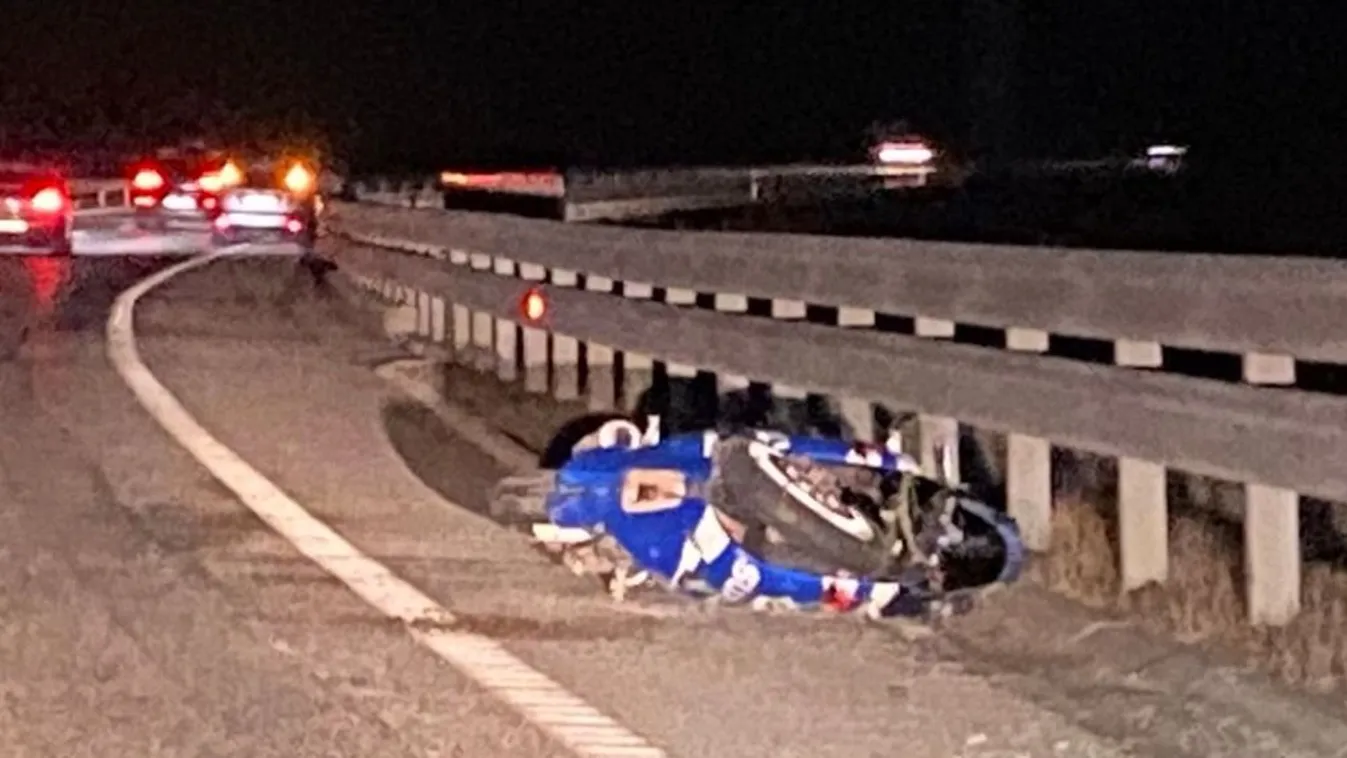Horrorbaleset Márkónál: látták halálba száguldani a motorost