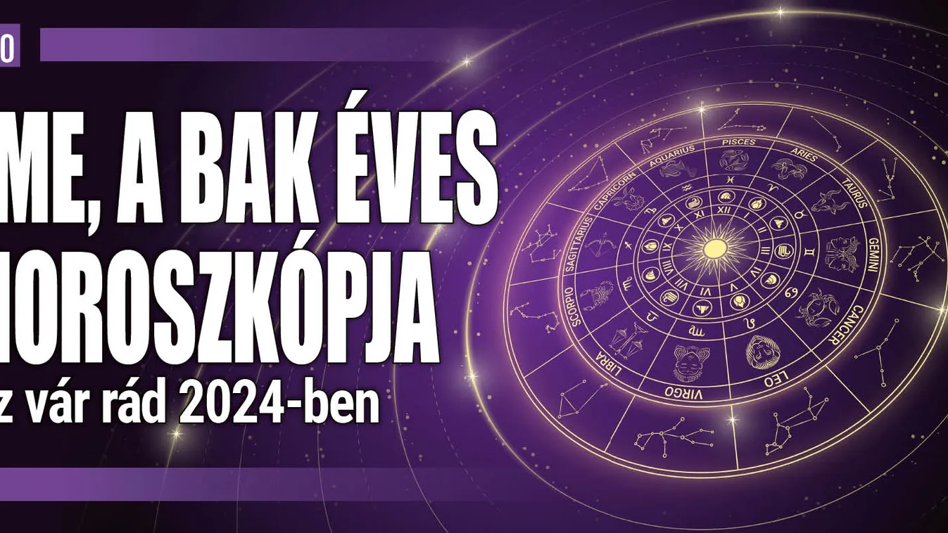 A Bak éves horoszkópja: ez vár rád 2024-ben