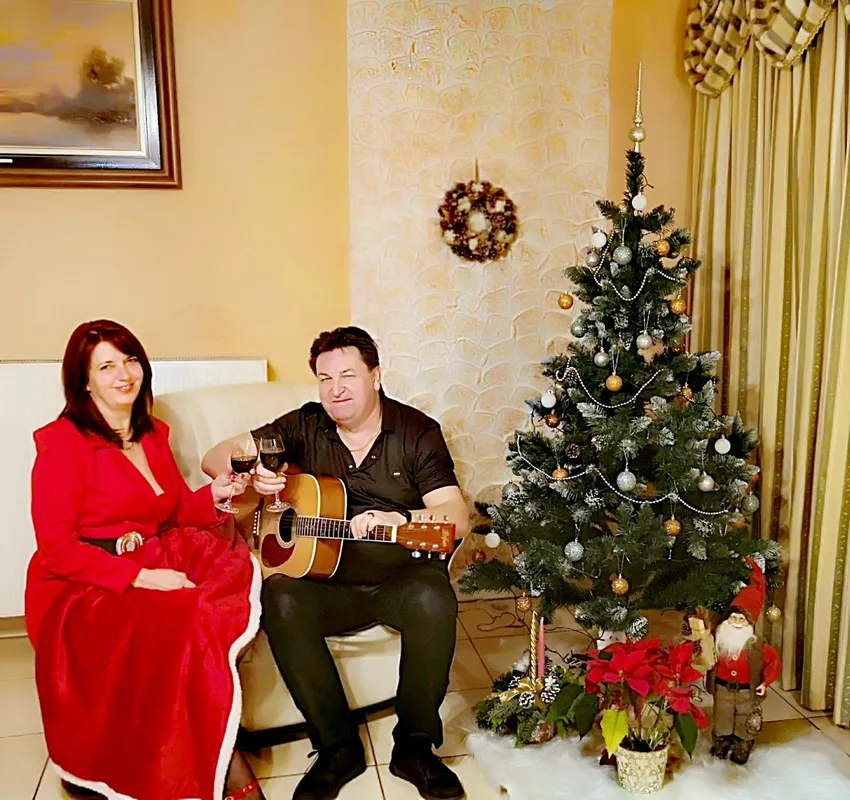 Sláger Tibó és felesége