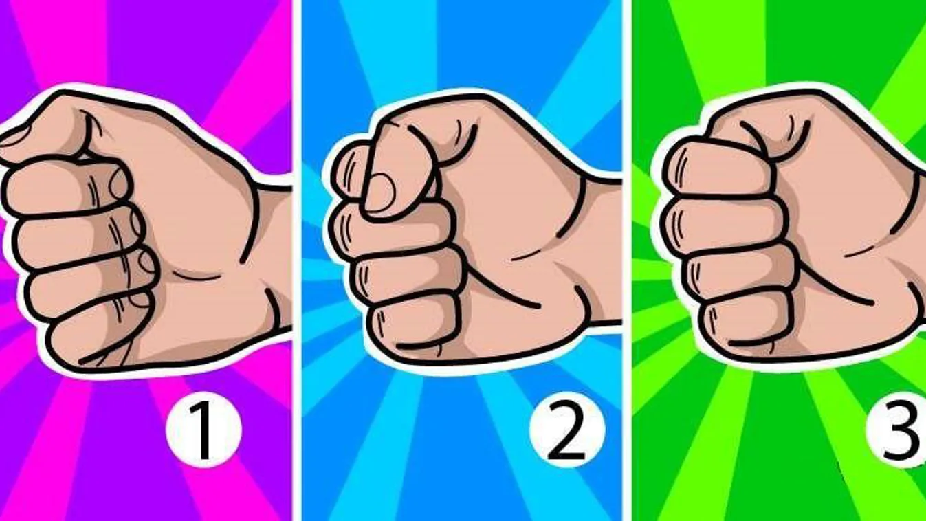 Szorítsd ökölbe a kezed, elárulja személyiséged rejtett titk