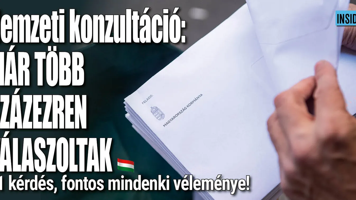 Már több százezren visszaküldték a nemzeti konzultációt